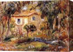 Renoir Canvas Paintings - Landscape by Pierre Auguste Renoir