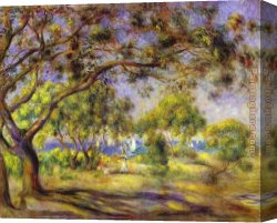 Renoir Canvas Paintings - Noirmoutier by Pierre Auguste Renoir