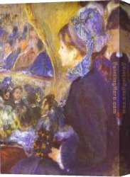 Renoir Canvas Paintings - The First Outing by Pierre Auguste Renoir