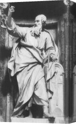 Gros Canvas Paintings - St Thomas by Pierre Le Gros the Younger