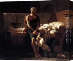 The Cart Or Return From Haymaking Canvas Paintings - The Return of Marcus Sextus by Pierre-Narcisse Guerin