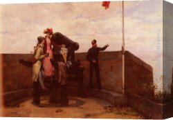 Wedding Canvas Paintings - A Wedding Tour by Pierre Outin