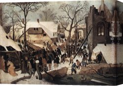 The Adoration of The Magi Canvas Paintings - Adoration of the Magi by Pieter the Younger Brueghel