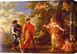 Pietro Canvas Paintings - Venus as Huntress Appears to Aeneas by Pietro da Cortona