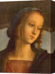 Pietro Canvas Paintings - Madonna by Pietro Perugino