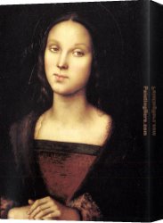 Pietro Canvas Paintings - Mary Magdalen by Pietro Perugino