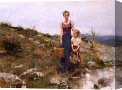 Salisbury Close Canvas Paintings - CLOSE TO HOME by Pino