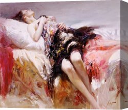 Day) Canvas Paintings - day dream by Pino