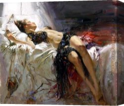 Dreams Canvas Paintings - Morning Dreams by Pino