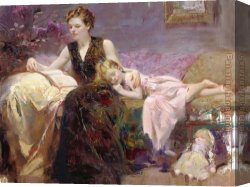 Magic Moments Canvas Paintings - Precious Moments by Pino