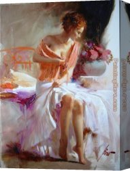 Spirit of Spring Canvas Paintings - Spring Flowers by Pino