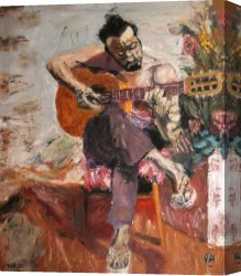 A Gypsy Canvas Paintings - The Gypsy by Pino