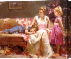 A Peaceful Time Canvas Paintings - Time to Remember by Pino