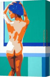 Beaux-arts Canvas Paintings - why are you still here by Pop art