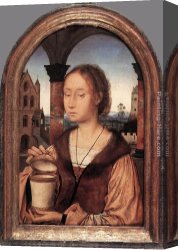 Mary Magdalene Canvas Paintings - St Mary Magdalene by Quentin Massys