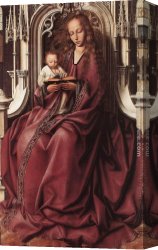 Virgin And Child Canvas Paintings - Virgin and Child by Quentin Massys