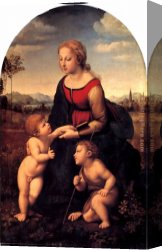 La Belle Endormie Canvas Paintings - La Belle Jardiniere by Raphael