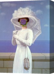 St George And The Dragon, Victory Leading Sketch-model for a Proposed War Memorial Canvas Paintings - The Great War by Rene Magritte