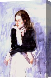 Rhoda Canvas Paintings - American Beauty by Rhoda Yanow