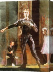 Rhoda Canvas Paintings - Prince Charming by Rhoda Yanow