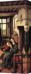 St Wolfgang Altarpiece Resurrection of Lazar Canvas Paintings - The Werl Altarpiece by Robert Campin