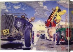 Robert Williams Canvas Paintings - 3 by Robert Williams