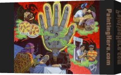Robert Williams Canvas Paintings - Silly Symbols by Robert Williams