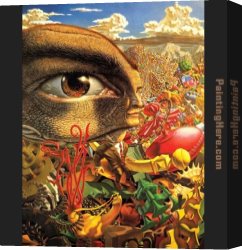 Robert Williams Canvas Paintings - williams 12 by Robert Williams