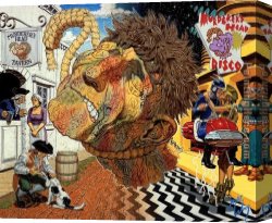 Robert Williams Canvas Paintings - williams 13 by Robert Williams