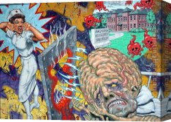 Robert Williams Canvas Paintings - williams 6 by Robert Williams