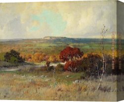 Desert, Canvas Paintings - Autumn in the Desert by Robert Wood