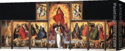 Rogier Canvas Paintings - The Last Judgement Polyptych by Rogier van der Weyden
