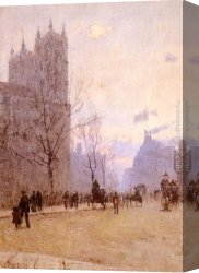 Abbey Canvas Paintings - Westminster Abbey by Rose Barton
