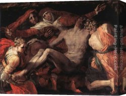 Piet Canvas Paintings - Piet&agrave; by Rosso Fiorentino