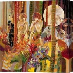 Dreams Canvas Paintings - Lunar Dream by Sabzi