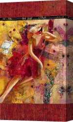 Journey Canvas Paintings - Poetic Journey by Sabzi