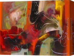 Untitled II Canvas Paintings - Untitled by Sabzi