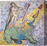 Stretched Canvas Painting