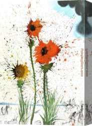 Spirit of Spring Canvas Paintings - Spring Explosive by Salvador Dali