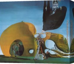 Birth Canvas Paintings - The Birth of Liquid Desires by Salvador Dali