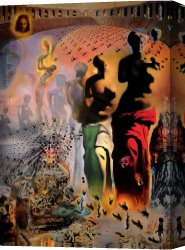 Salvador Dali Canvas Paintings - The Hallucinogenic Toreador by Salvador Dali