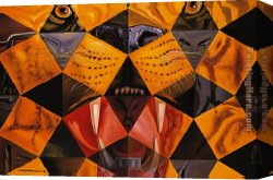 Salvador Dali Canvas Paintings - Tiger by Salvador Dali