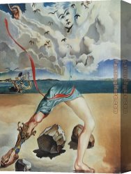 Untitled II Canvas Paintings - Untitled by Salvador Dali