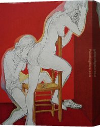 Surrealism Canvas Paintings - Without Hope by Salvador Dali