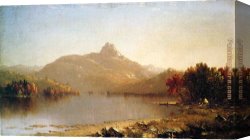 October Stroll Canvas Paintings - An October Afternoon by Sanford Robinson Gifford
