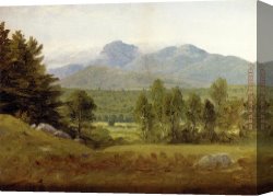 Gifford Canvas Paintings - Sketch of Mount Chocorua, New Hampshire by Sanford Robinson Gifford