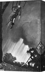 Sidney Canvas Paintings - Tom o' the Roads by Sidney H. Sime