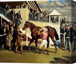 The Prize Winner Canvas Paintings - A Winner At Epsom by Sir Alfred James Munnings