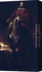 Dyck Canvas Paintings - Portrait of the Painter Cornelis de Wae by Sir Antony van Dyck