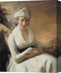Raeburn Canvas Paintings - Jacobina Copland by Sir Henry Raeburn